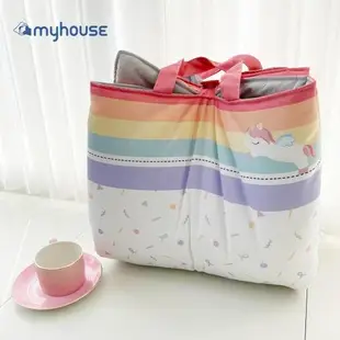 【myhouse】新款韓國攜帶式兒童防蟎睡袋 - 獨角獸