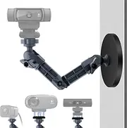 Webacm Magnetic Mount for Wall, Ceiling, Freezer, Shelves, All Ferrous Surfaces Compatible with Logitech C920 C922 StreamCam C925e C930 C615/Brio 500 300 4K/Razer webcams