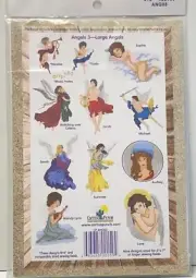 Cactus Punch Embroidery Card CD Multi Format 12 Large Angels Sewing Machine