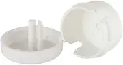 [Clevamama] Blind Cord Safety Winders, 6 Pack Blind Cord Holder - Blind Cord Wind Up for Household Safety - White Window Blind String Holder – No Tools Required - Durable Plastic Blinds Cord Holder