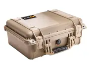 Pelican 1450 Medium Handgun Protector Case - Desert Tan #p1450dt