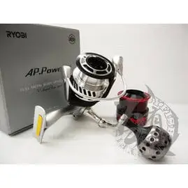 ◎百有釣具◎RYOBI AP. Power EX 頂級全鋁合金屬海釣遠投 雙線杯捲線器5000型~日系商品中最超值選擇