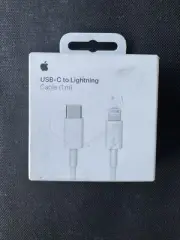 Authentic Apple MUQ93AM/A 3.3 Foot/1m USB-C to Lightning Cable - White SEALED