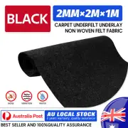 2mx1m Felt Fabric Handcraft Project Floor Underlay Auto Ute Speaker Box Carpet