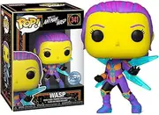 Funko PoP! Ant-Man and The Wasp - Wasp Black Light US Exclusive Vinyl Figure, 3.93-Inch Size
