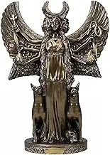 Small Hecate Triple Goddess of Magic Night Moon Greek Statue Miniature 4.72 in