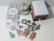 Holiday Greeting Christmas Card Making Kit With 12 Dial Holiday Greeting Stamper