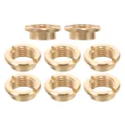 8 Pcs Quartz Clock Nut Mechanism Battery Replacement