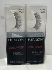 2 Revlon Volumize FeatherLITE Technology V25