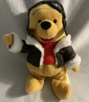 DISNEY PILOT POOH BEAN BAG PLUSH