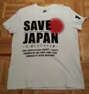 New XS-S SAVE JAPAN Juichi Wakisaka T-SHIRT TOYOTA SUPRA GT LEXUS 430SC Tsunami