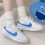 高版本 NIKE CORTEZ 阿甘 皮革 水藍 奶油底 寶寶藍 淺藍 大學藍 DN1791-102