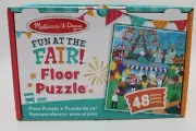 Melissa & Doug Fun at the Fair! A Day at the Fair - 48pc Jumbo size Floor Puzzle