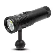 Hi-Max V17 2200lm Diving Photo/Video Torch (Auto Flash LED, White/Red UV Light)