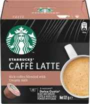 Starbucks Nescafe Dolce Gusto Blonde Caffe Latte 12 Coffee Pods (36 Count, Pa...