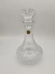 Longchamp Cristal D'Arques Crystal Decanter NIB