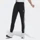 【adidas 愛迪達】長褲 女款 運動褲 三葉草 SLIM PANTS 黑 IB7455