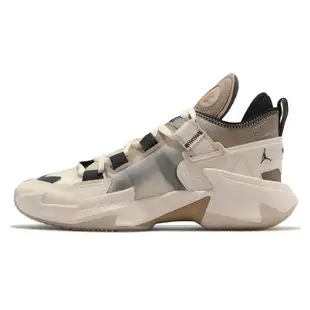 Nike 籃球鞋 Jordan Why Not .5 PF 男鞋 米色 黑 椰奶 氣墊 5代 運動鞋 DC3638-102 [ACS 跨運動]