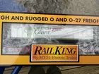 MTH GREEN GIANT MILWAUKEE RD FLAT CAR W' 40' TRAILER NEW OB ITEM No. 30-76894