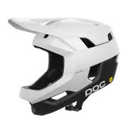 POC Octocon Race MIPS Full Face MTB Helmet Hydrogen White/Uranium Matt