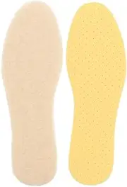 VERDANVERSE 1Pair Fuzzy Warm Insoles for Winter Comfortable Shoe Inserts for Men Women Breathable Design for Boots and Shoes Skin Friendly Absorbent