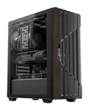 OKINOS C5 Oak Wood ATX, Type-C ,4 x 120mm 3Pin Non-PWM CaseFans Preinstalled
