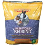 Sun Seed Company Fresh World Bedding 2130 Cubic Inch Bags - Purple