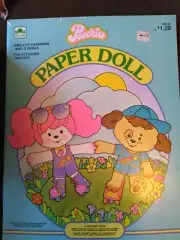 Vintage 1983 Goldenbook Paper Doll Book New Uncut Complete POOCHIE