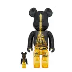 現貨 正版 BE@RBRICK EIFFEL TOWER GOLDEN GOWN 400%+100% 艾菲爾鐵塔