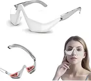 Eye Massager, Red Light Therapy for Eyes, Led Therapy Glasses, Eyes Bag Remover, Under Eyes Beauty Device for Dark Circles Wrinkles Puffiness Relax Eye Strain