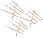 LALAFINA 15Pcs Dual Head Sculpture Pens for Nail Art Polymer Clay Shaping and Blending Durable Handle Reusable Tools for Precision Crafting and DIY Projects