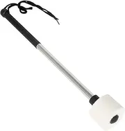 Abaodam Steel Drumsticks with Felt Heads Slip Percussion Mallet for Snare and Marching Drums Durable Music Instrument for Professional Performances