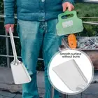 Metal Dustpan for Firepit Charcoal Grill Accessories Hand Shovel Scoop Fireplace