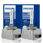 D1S Philips WhiteVision Gen2 5000K HID Xenon Headlight Bulbs 85415WHV2 Pack of 2 (for: Jaguar)