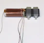 Ferrite antenna loopstick inductor - crystal / transistor AM radio antenna coil