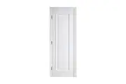 3D Door Sticker 77x220cm Removable Self Adhesive Vintage Wall Decal-White Door