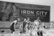 11x17 Photo Print: Iron City Ad