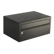 Sandleford Black Multi Unit Letterbox