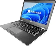 wajun DE LL Laptop Latitude E7270/12.5inch/Win 11 Pro/Core i3-6100U/Webcam/WiFi/Bluetooth/HDMI/8GB/512GB SSD (Renewed)