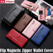 For iPhone 16 15 14 13 12 11 Pro Max XS 8 7 Plus Case Wallet Leather Flip Cover