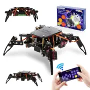 STEM Robotics Science Kits for Adults, ESP8266 Spider Robot Building Kit, App...