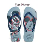 HAVAIANAS 2024新品✈️ TOP DISNEY 灰藍米奇 男女款 迪士尼-阿法.伊恩納斯 哈瓦仕 夾腳拖