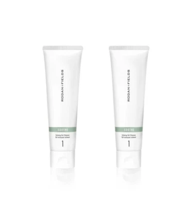 2 x RODAN + FIELDS SOOTHE CALMING GEL CLEANSER 125mL Step 1