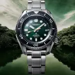 【SEIKO 精工】創業140周年紀念款 陶瓷圈 潛水機械腕錶 送禮推薦 禮物(SLA047J1/8L35-01E0G)