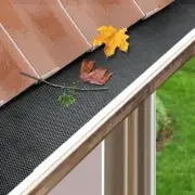 30PCS Gutter Guard 0.7MM Thick Aluminium Garden Leaf Mesh Roof Debris Filter 30M