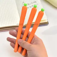 在飛比找蝦皮商城優惠-紅蘿蔔筆 實拍影片 台灣公司 可愛造型 造型文具 必備 文具