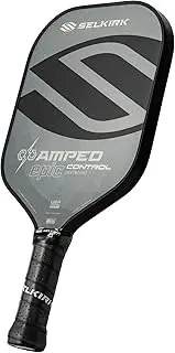 Selkirk Amped Collection Pickleball Paddle | Amped Pro | Amped Control | Pickleball Paddle with Polypropylene X5+ 16mm Core | Amped Fiberglass Pickleball Rackets