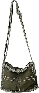 [Micmores] Hobo Bags for Women Grils Small Crossbody Purse Y2K Canvas Tote Bag Stylish Handbag Fashion Shoulder Bag