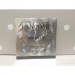 全新 LANCOME 蘭蔻 絕對完美黃金玫瑰修護乳霜 試用包 試用品 小樣 體驗 試用 會員禮 滿額禮 出清