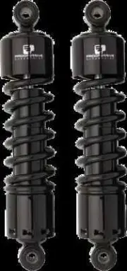 Prog 412 Rear Shock 12in Black Heavy Duty NC Harley Dyna Super Glide Conv 99-00